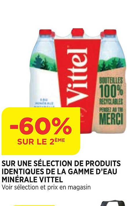 La Gamme D'eau Minérale Vittel