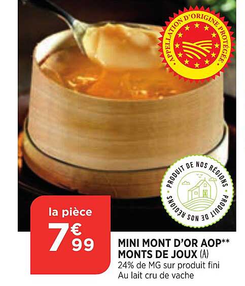 mini mont d'or aop monts de joux