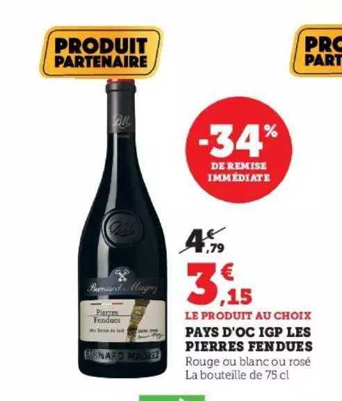 pays d'oc igp les pierres fendues