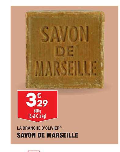 savon de marseille la branche d'olivier