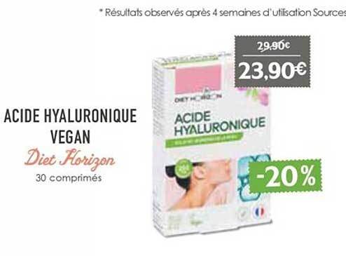 acide hyaluronique vegan diet horizon