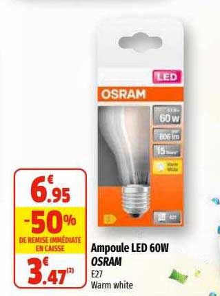 Ampoule Led 60w Osram