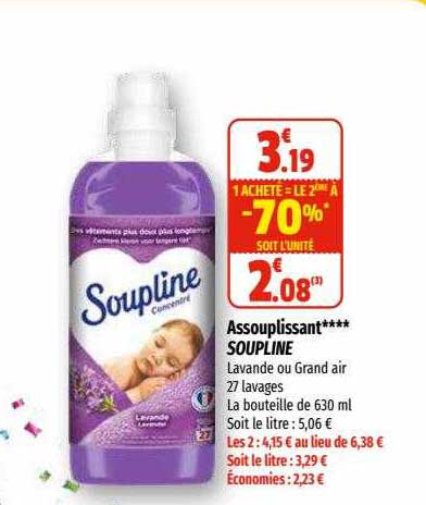 Assouplissant Soupline