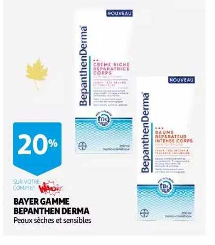 bayer gamme bepanthen derma