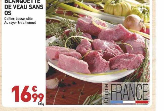 Blanquette De Veau Sans Os