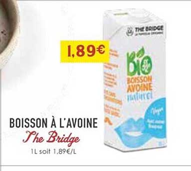 boisson à l'avoine the bridge