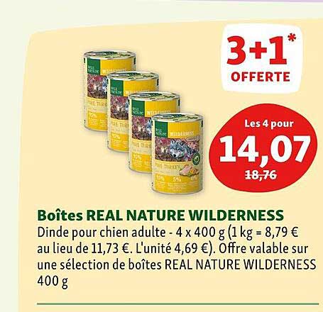 boîtes real nature wilderness