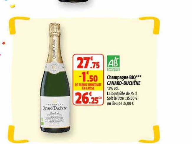 champagne bio canard-duchêne