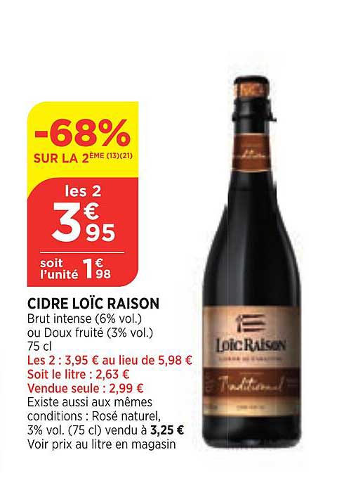 cidre loïc raison