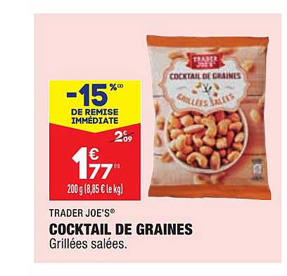 Cocktail De Graines Trader Joe's