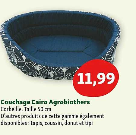 Couchage Cairo Agrobiothers
