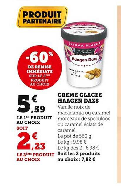 crème glacée häagen dazs