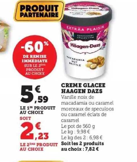 crème glacée häagen dazs