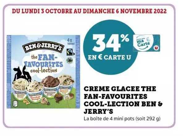 crème glacée the fan-favourites cool-lection ben & jerry's