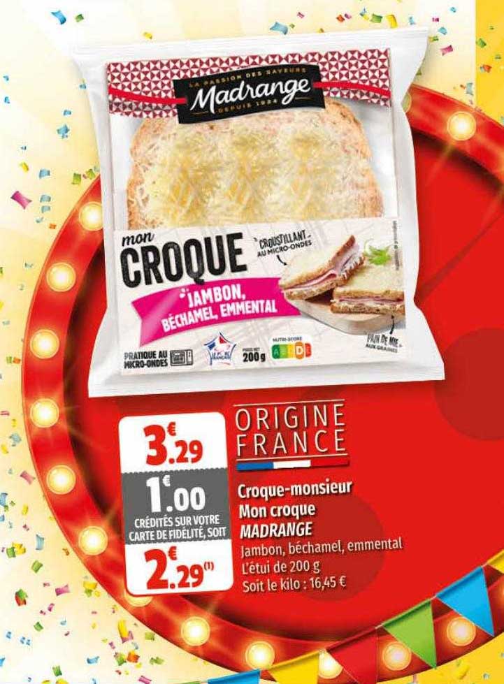 croque-monsieur mon croque madrange