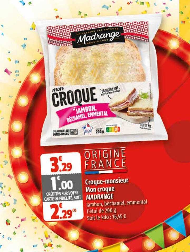 croque-monsieur mon croque madrange