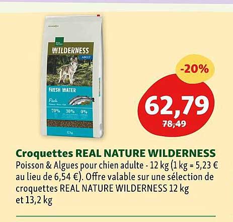 croquettes real nature wilderness