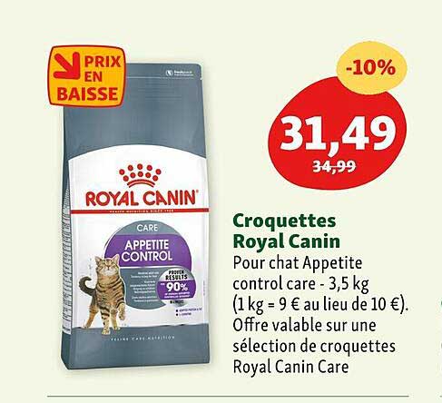 croquettes royal canin
