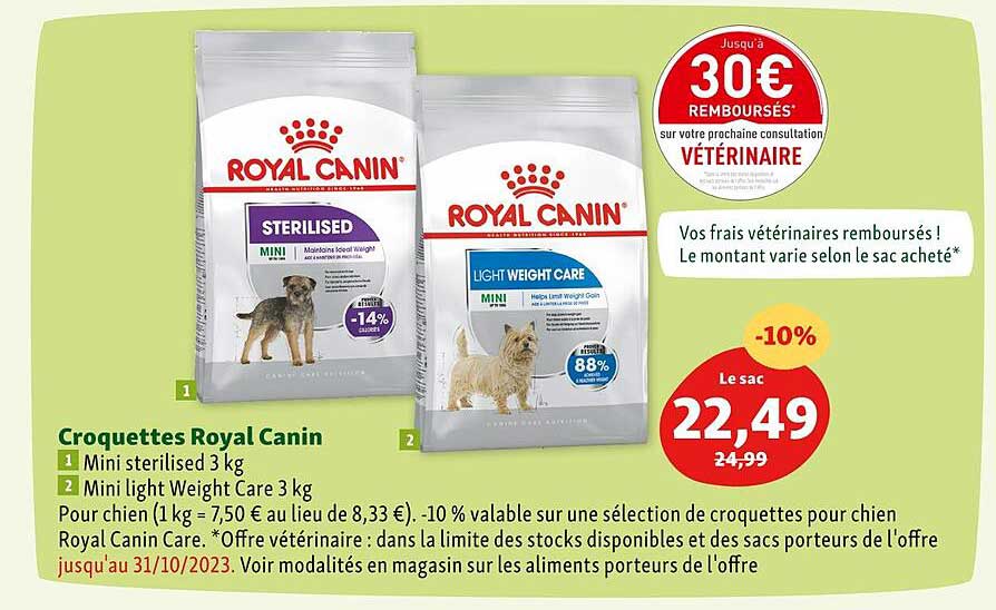 croquettes royal canin