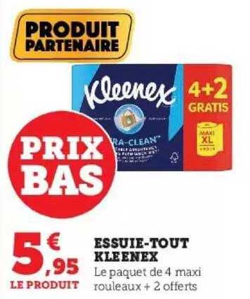 essuie-tout kleenex