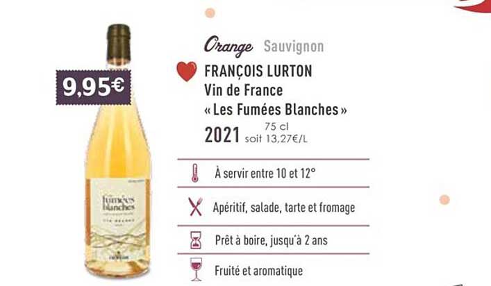 françois lurton vin de france «les fumées blanches» 2021