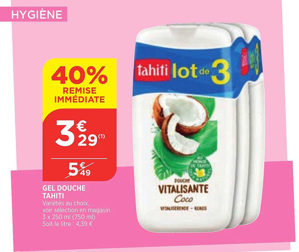 Gel Douche Tahiti