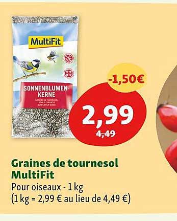 Graines De Tournesol Multifit