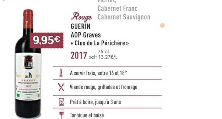 guerin aop graves «clos de la périchère» 2017