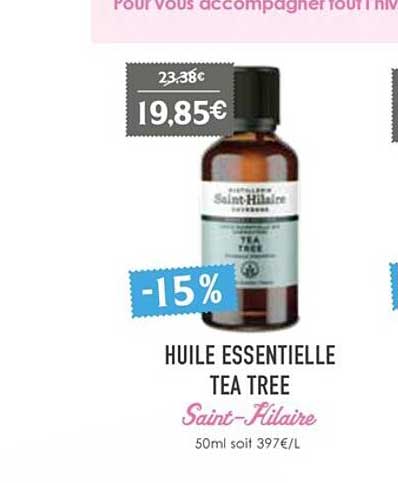 huile essentielle tea tree saint-hilaire