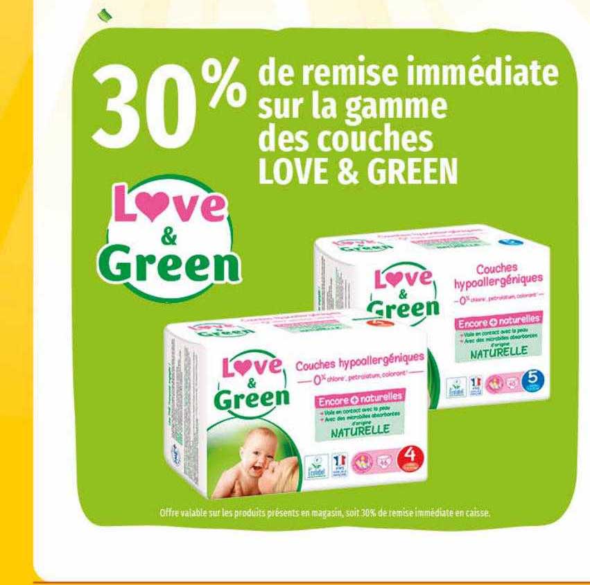 La Gamme Des Couches Love & Green