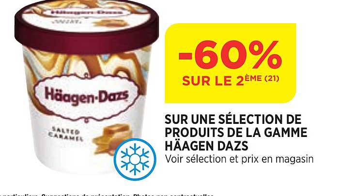 la gamme häagen dazs
