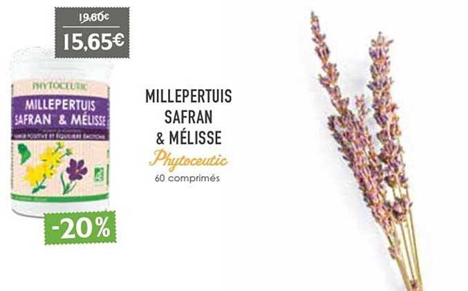 millepertuis safran & mélisse phytoceutic