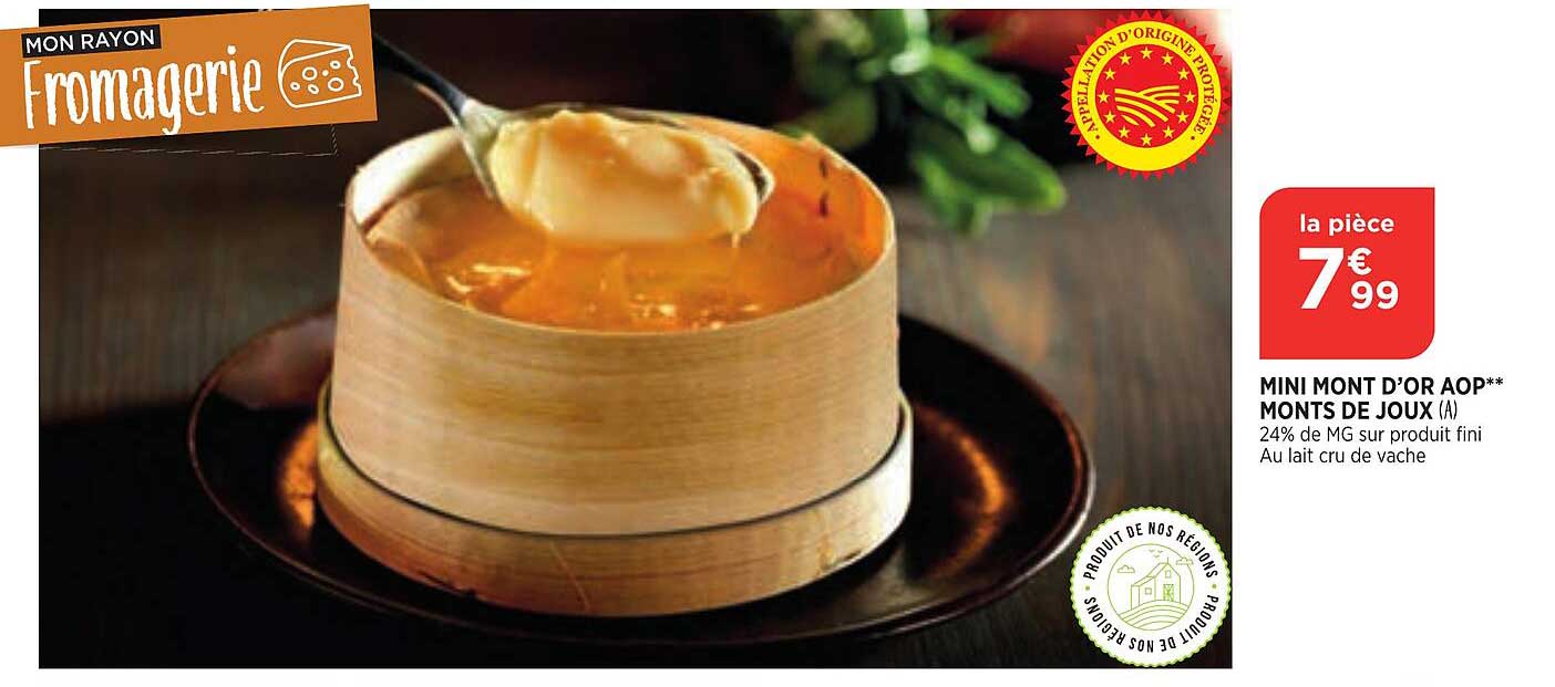 mini mont d'or aop monts de joux