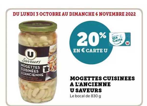 mogettes cuisinées à l'ancienne u saveurs