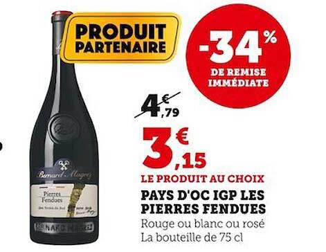 pays d'oc igp les pierres fendues