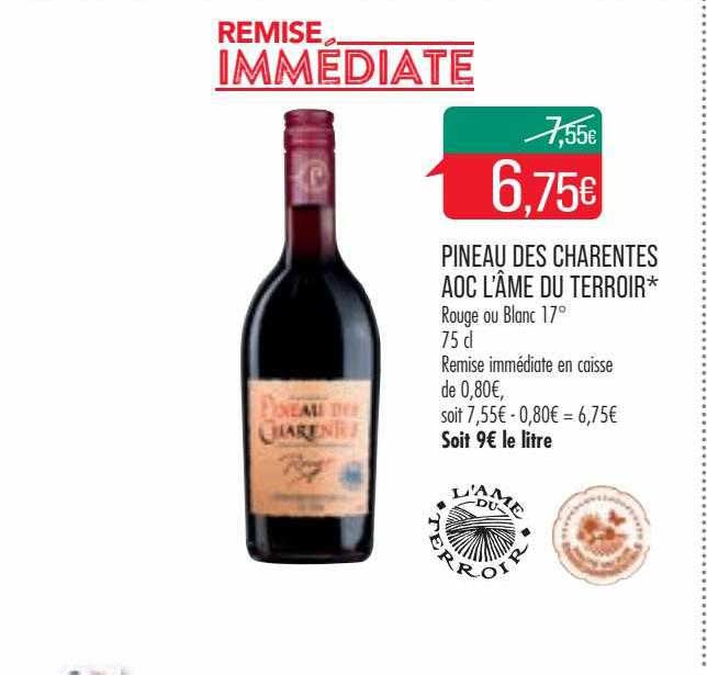 pineau des charentes aoc l'âme du terroir