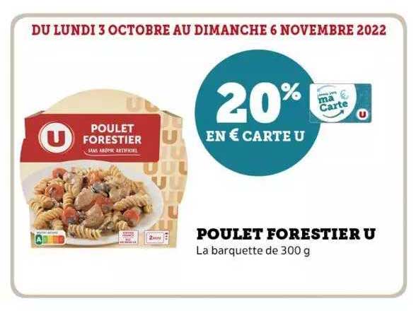poulet forestier u