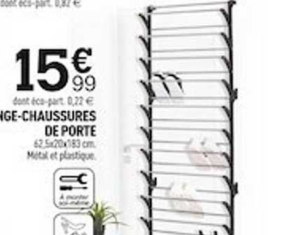 range-chaussures de porte