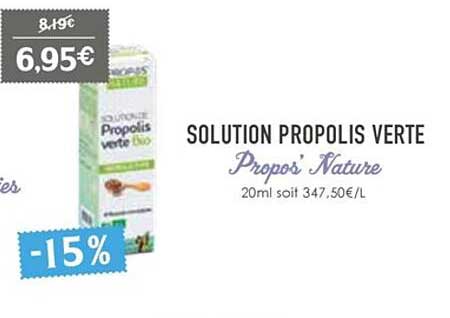 solution propolis verte propos'nature