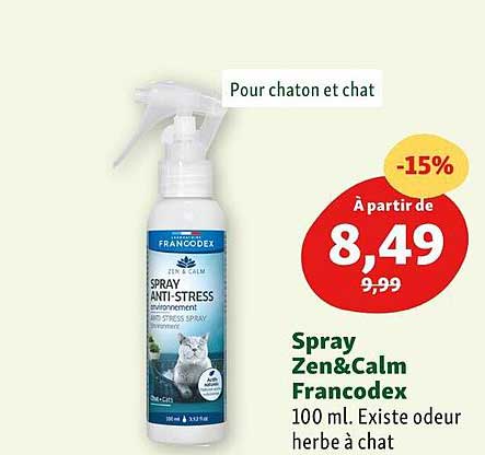 spray zen & calm francodex