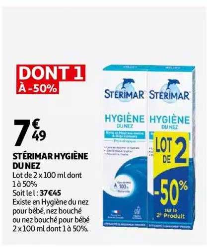 Stérimar Hygiène Du Nez
