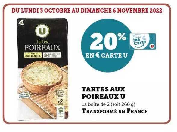 Tartes Aux Poireaux U