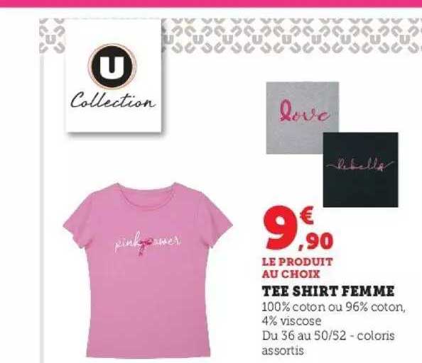 Tee Shirt Femme U Collection