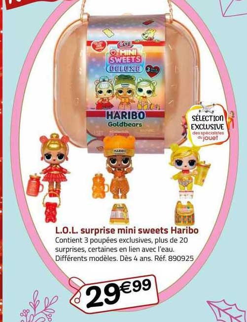 l.o.l. surprise mini sweets haribo