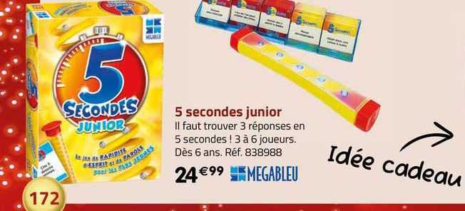 5 secondes junior megableu
