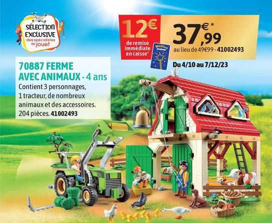 70887 ferme avec animaux - 4 ans