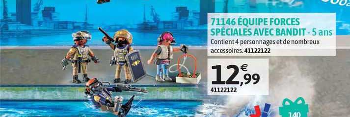71146 équipe forces spéciales avec bandit