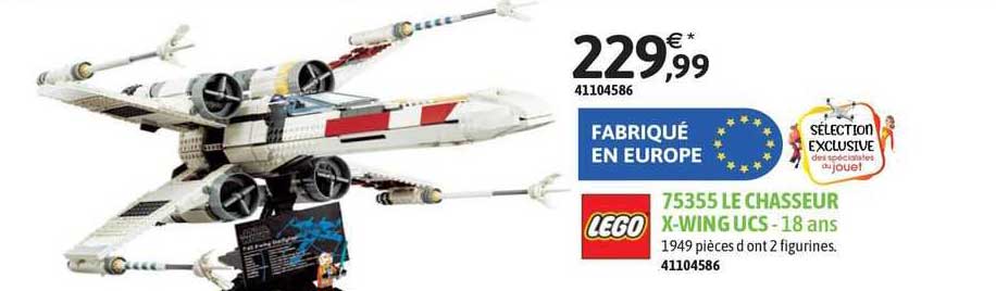 75355 le chasseur x-wings ucs
