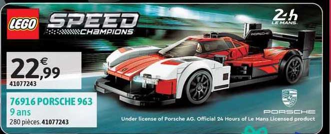 76916 porsche 963 - 9 ans