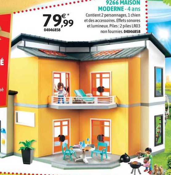 9266 maison moderne - 4 ans